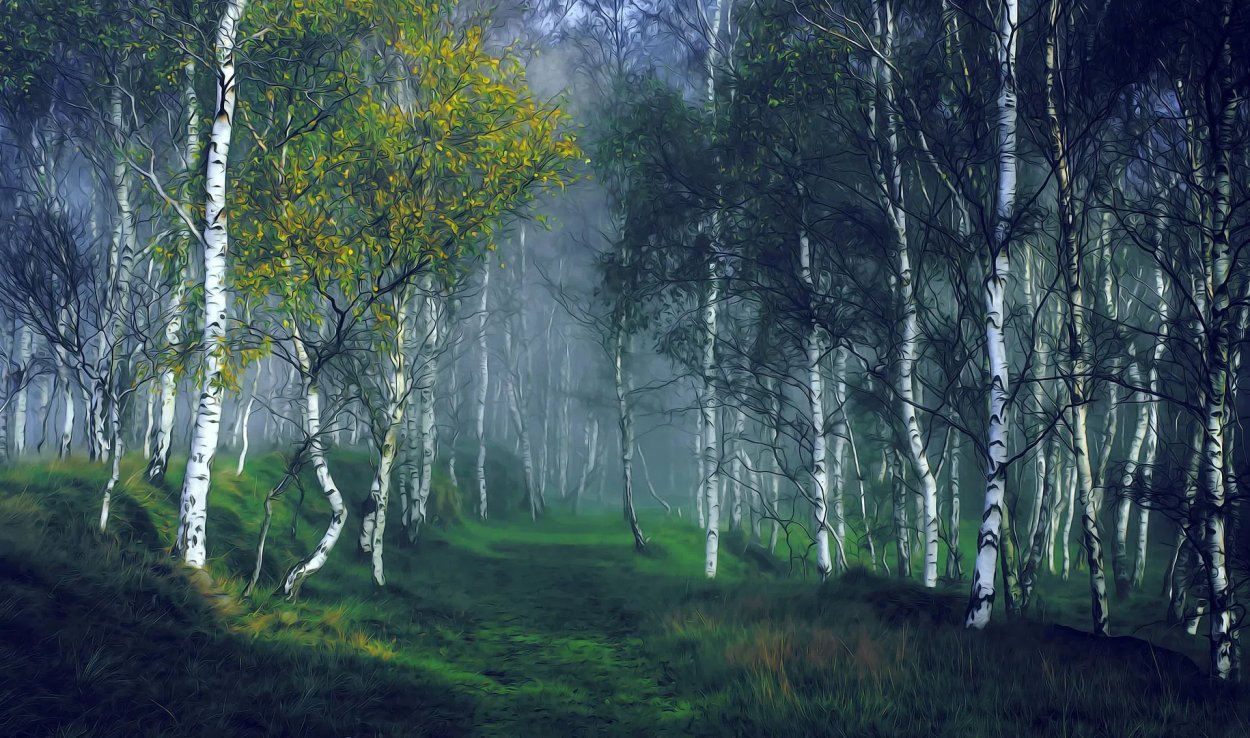 Сказочная береза