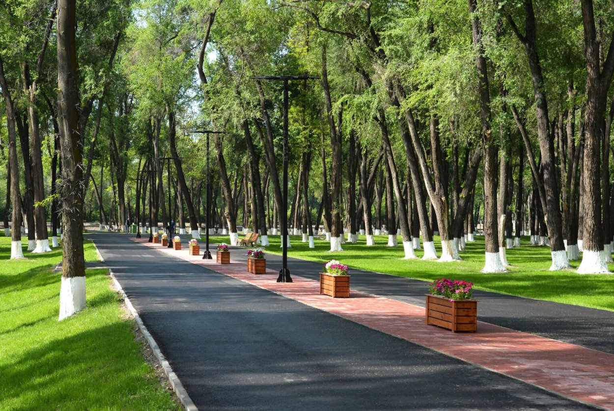 Парк Тулебердиева Бишкек