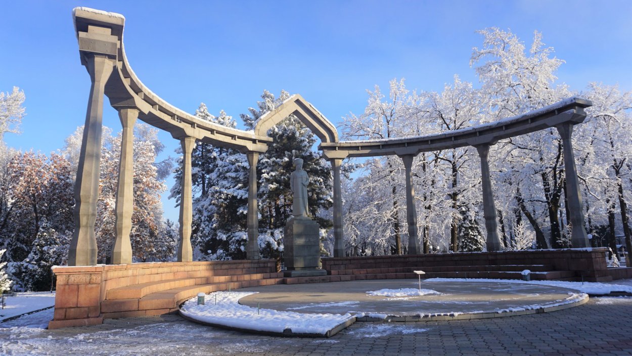 Бишкек зимой