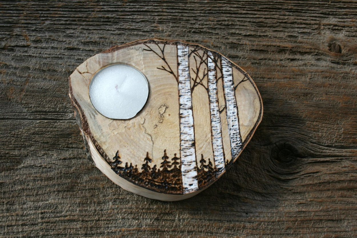 Выживание на спиле дерева