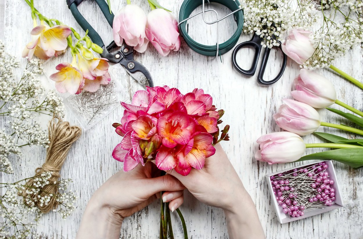 С днем флориста