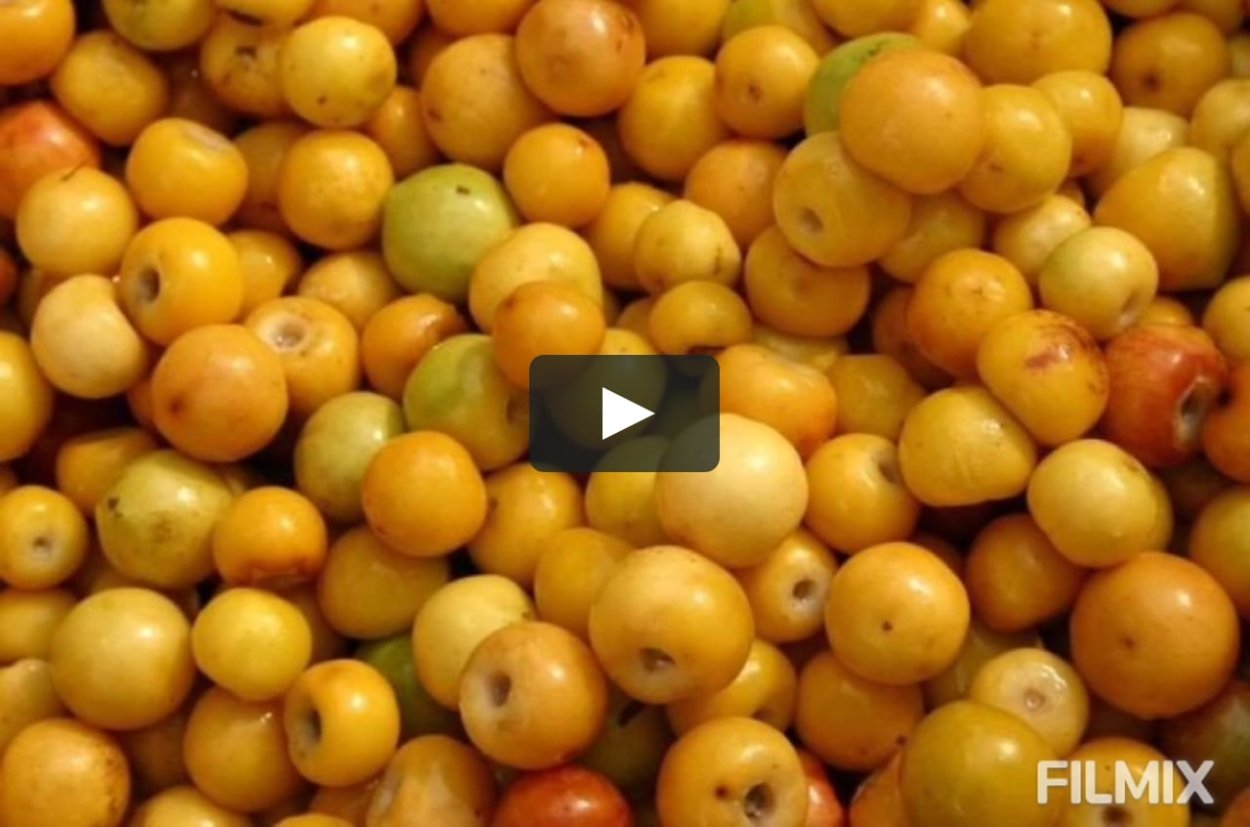 Желтая круглая ягода