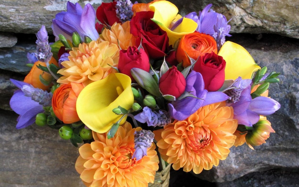 Цветы букет