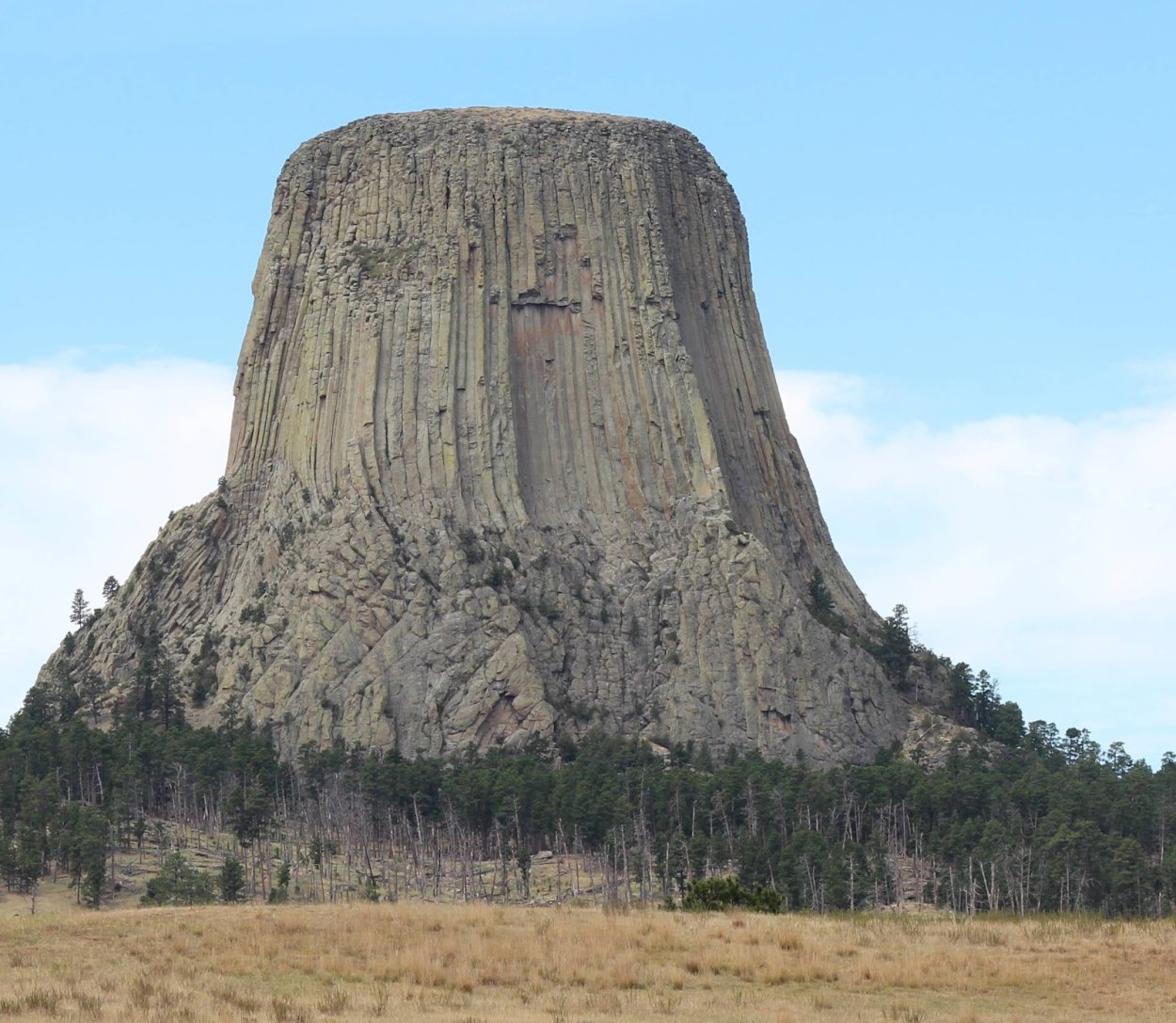 Башня дьявола Вайоминг разруш