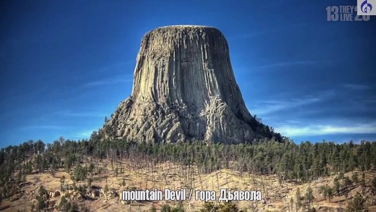 Девилс-Тауэр дерево