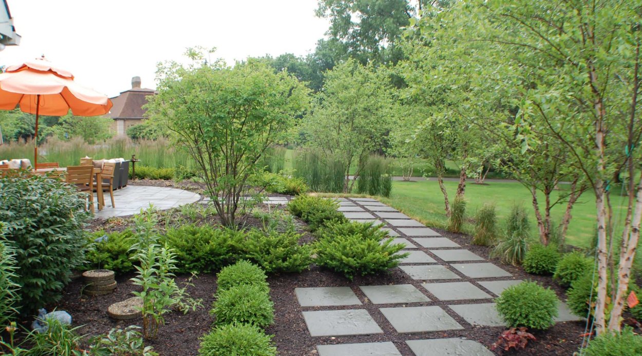 Разметка сада на участке