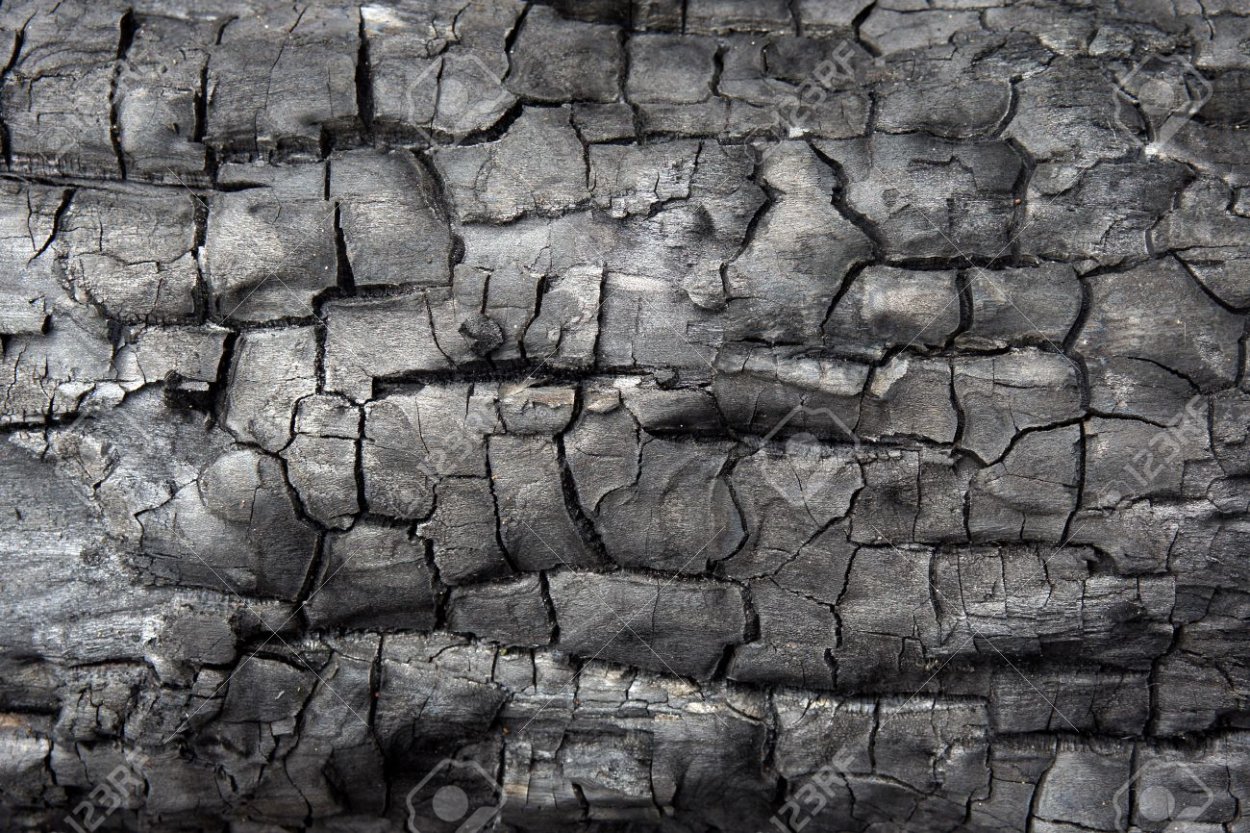 Древесный уголь текстура