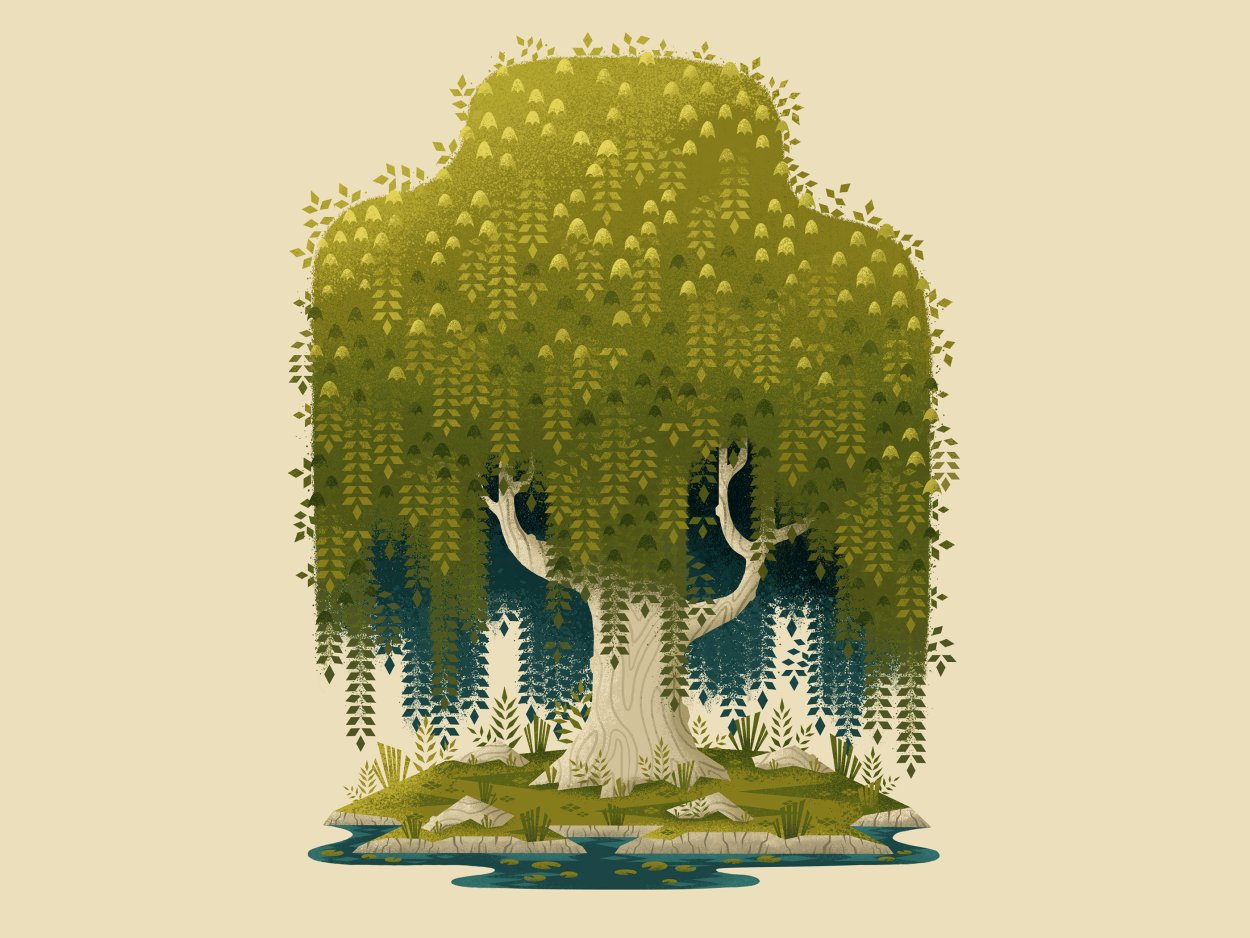 Weeping Willow Art