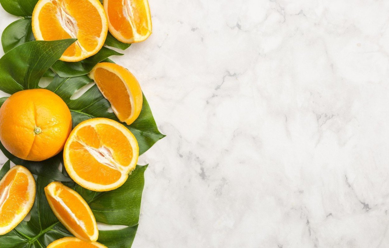 Текстура апельсина