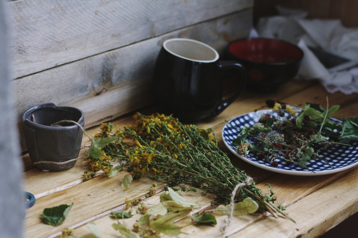 Травяной настой шалфей