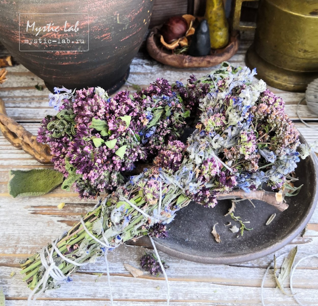 Котовник и душица