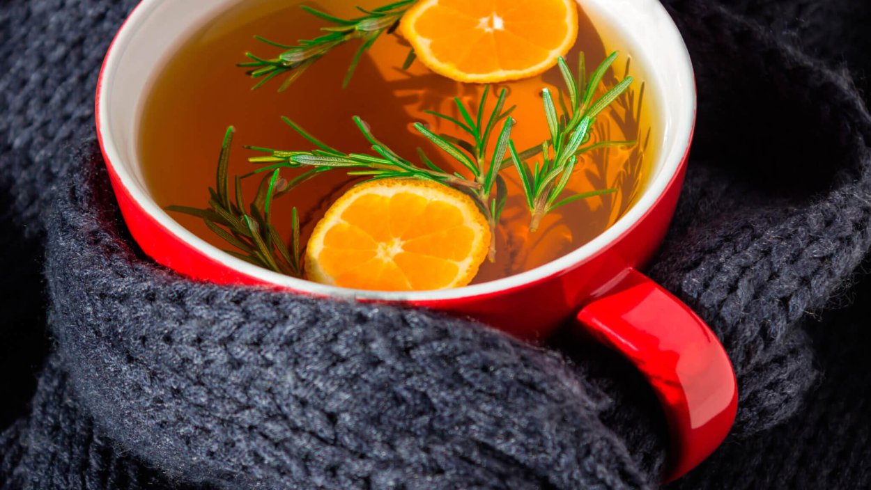 Травяной чай "розмарин"