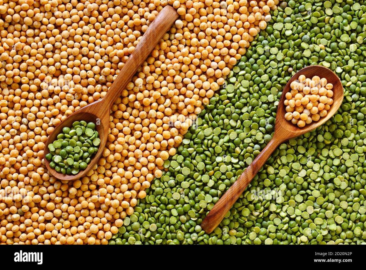 Горох сухой зелёный крупа Гороховая зелёная