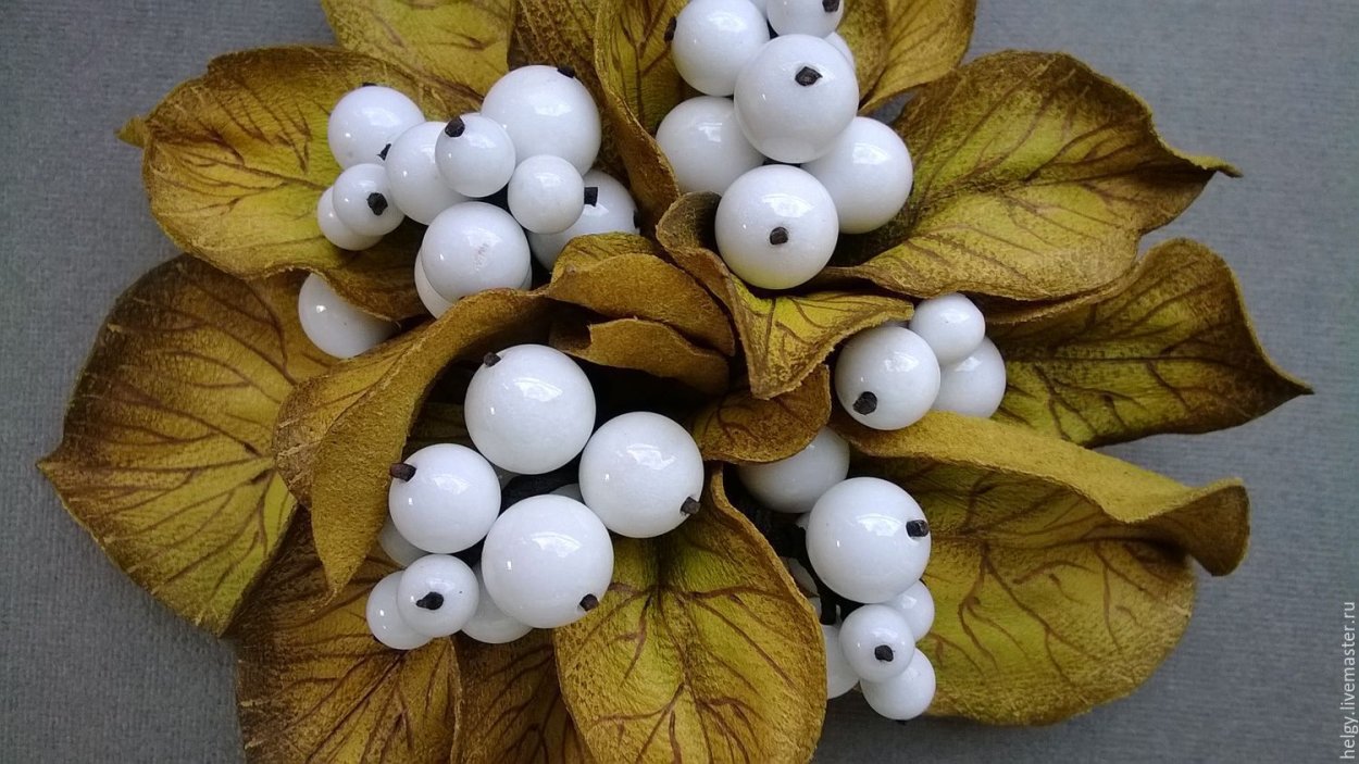 Кустарник с белыми ягодами