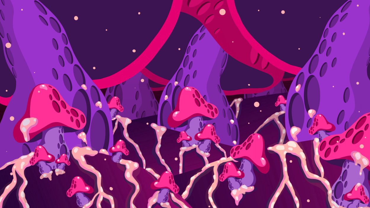 Сказочные грибные домики