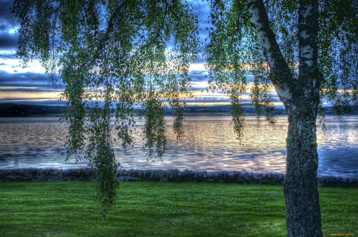 Зимняя деревня