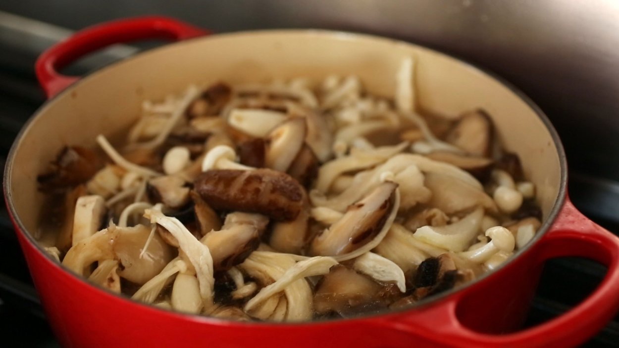 Грибы в корейской кухне