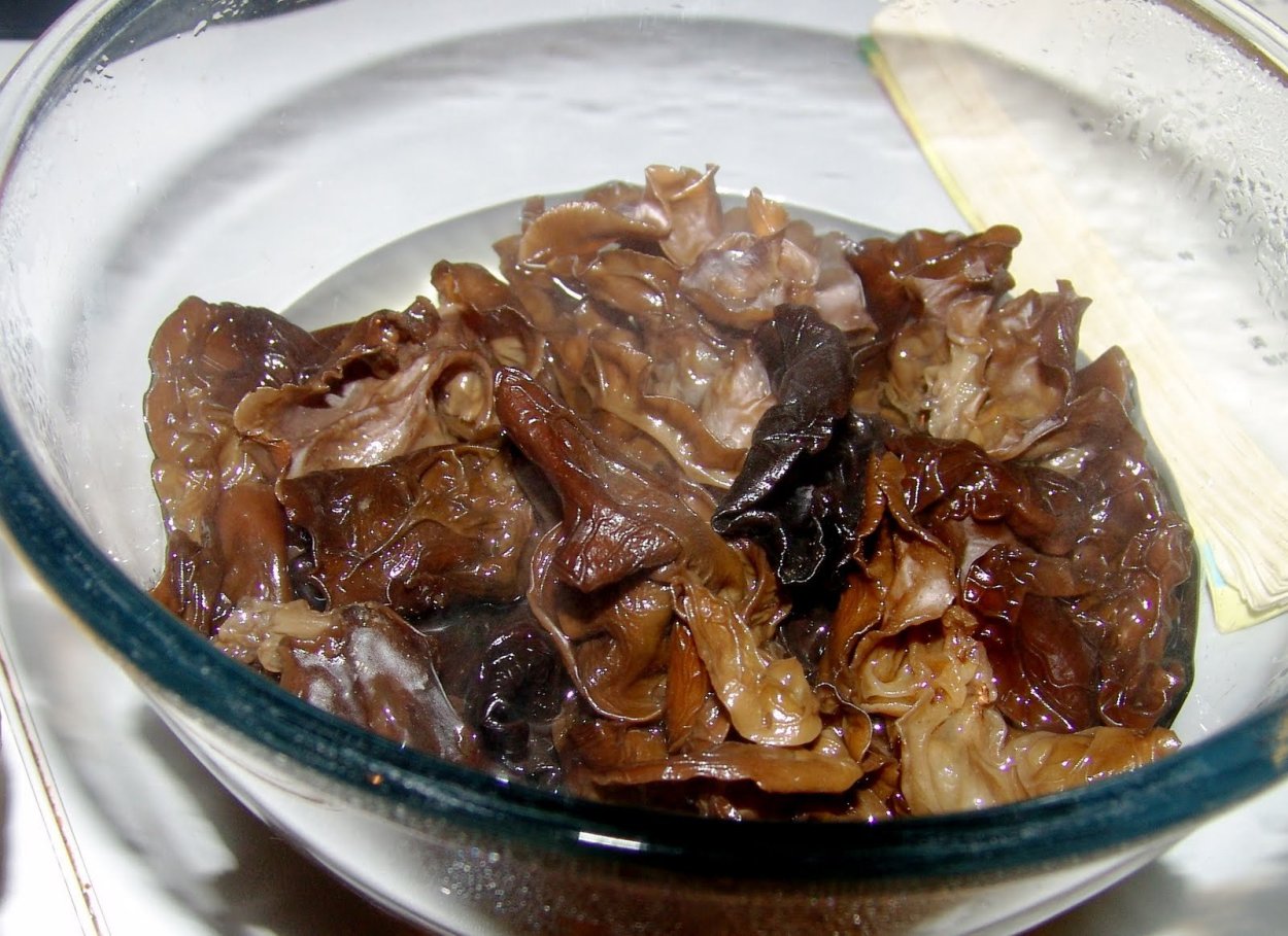 Грибы в китайской кухне