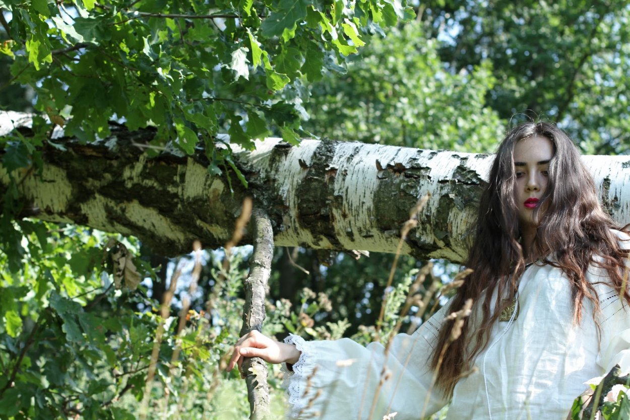 Фотосессия в березах