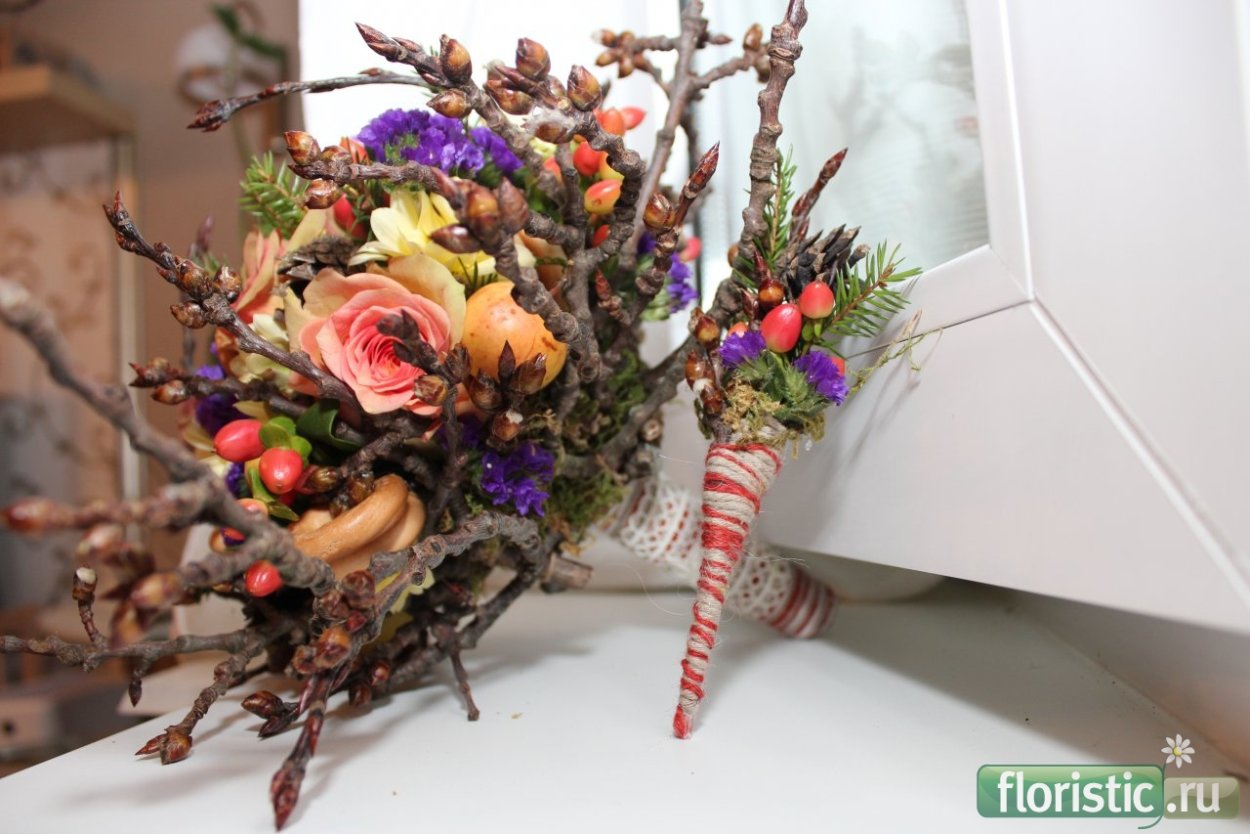 Необычные каркасы для букетов