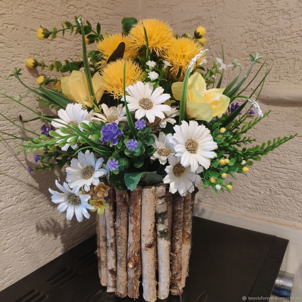 Букет из березовых веток