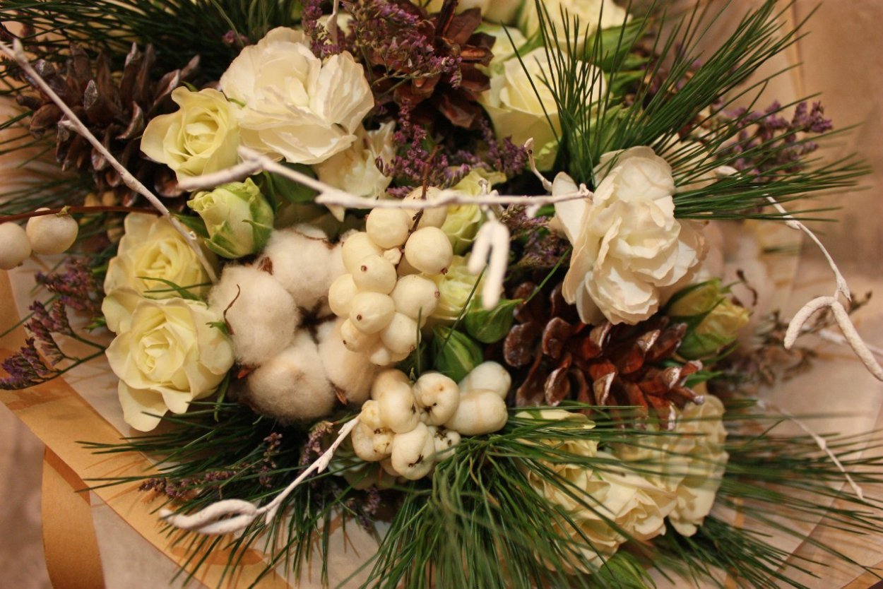 Зимний букет для мужчины