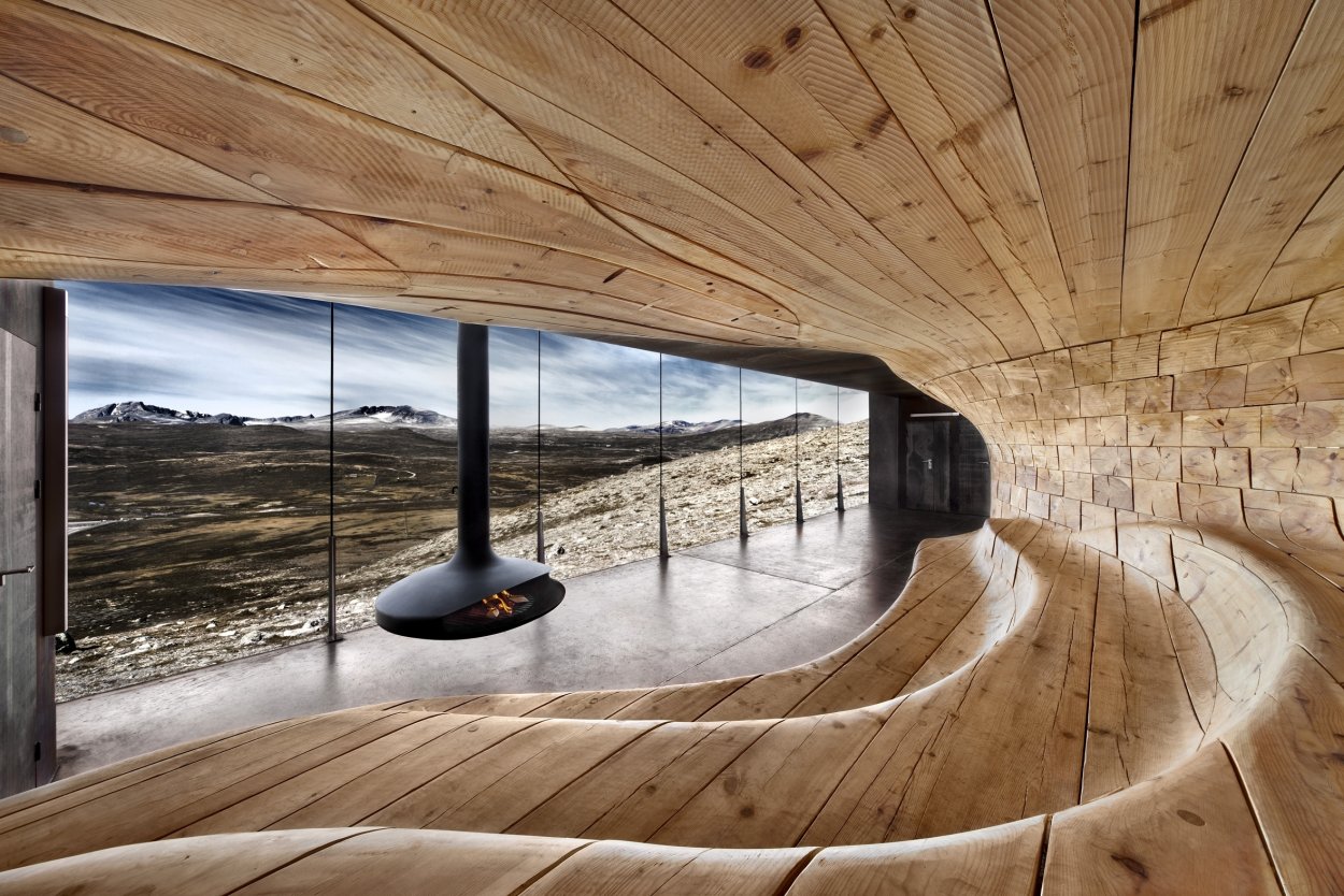 Snohetta viewpoint Норвегия
