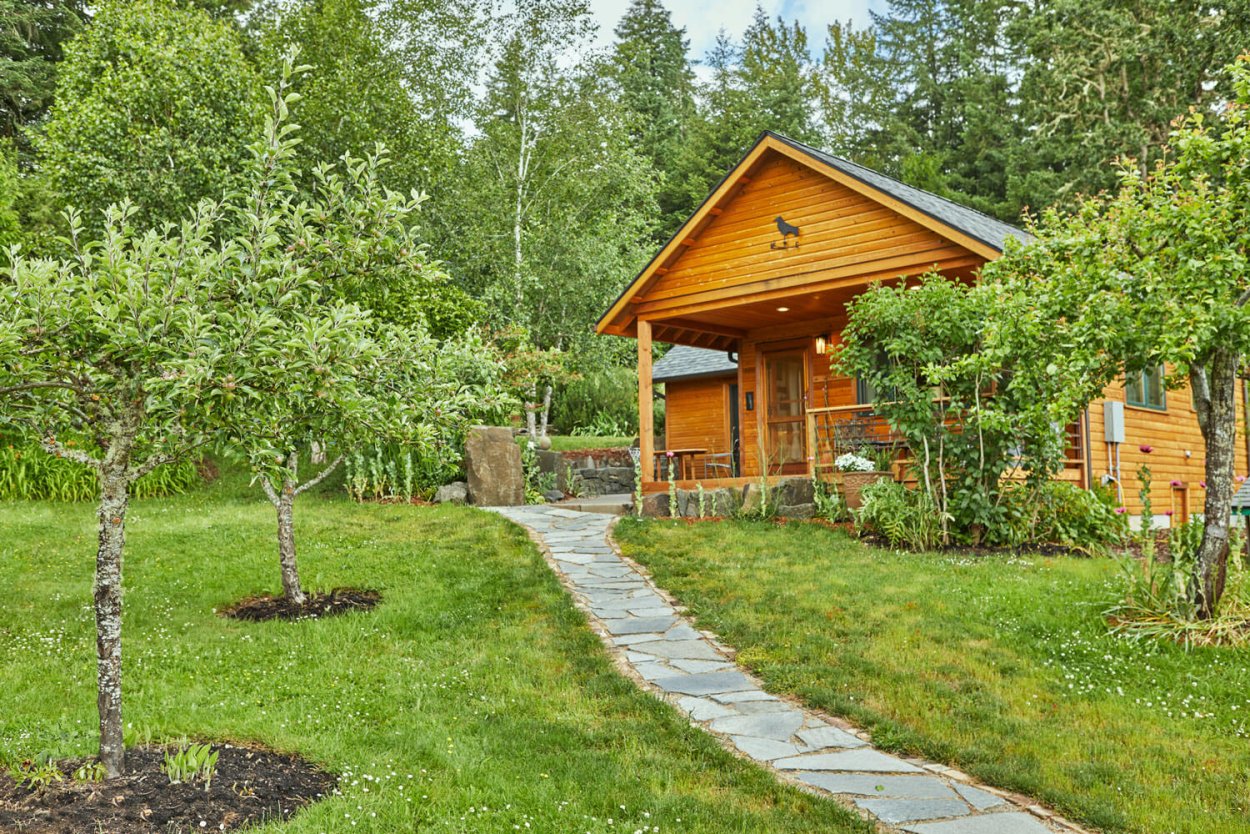 Сад в русском стиле на 6 сотках