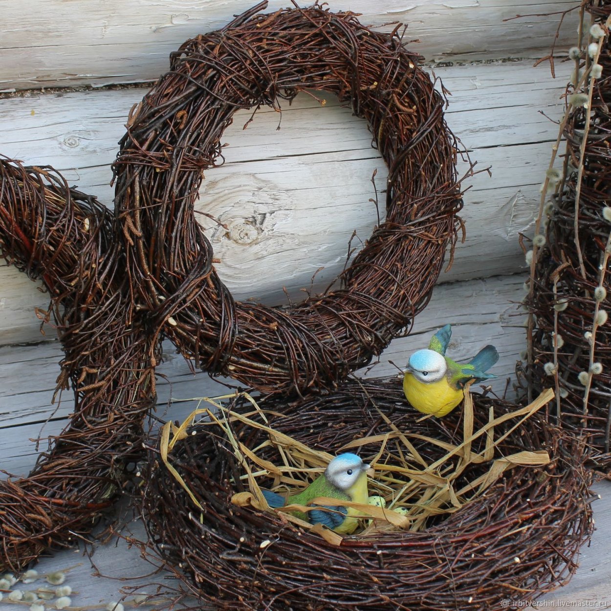 Украшения из березовых веток