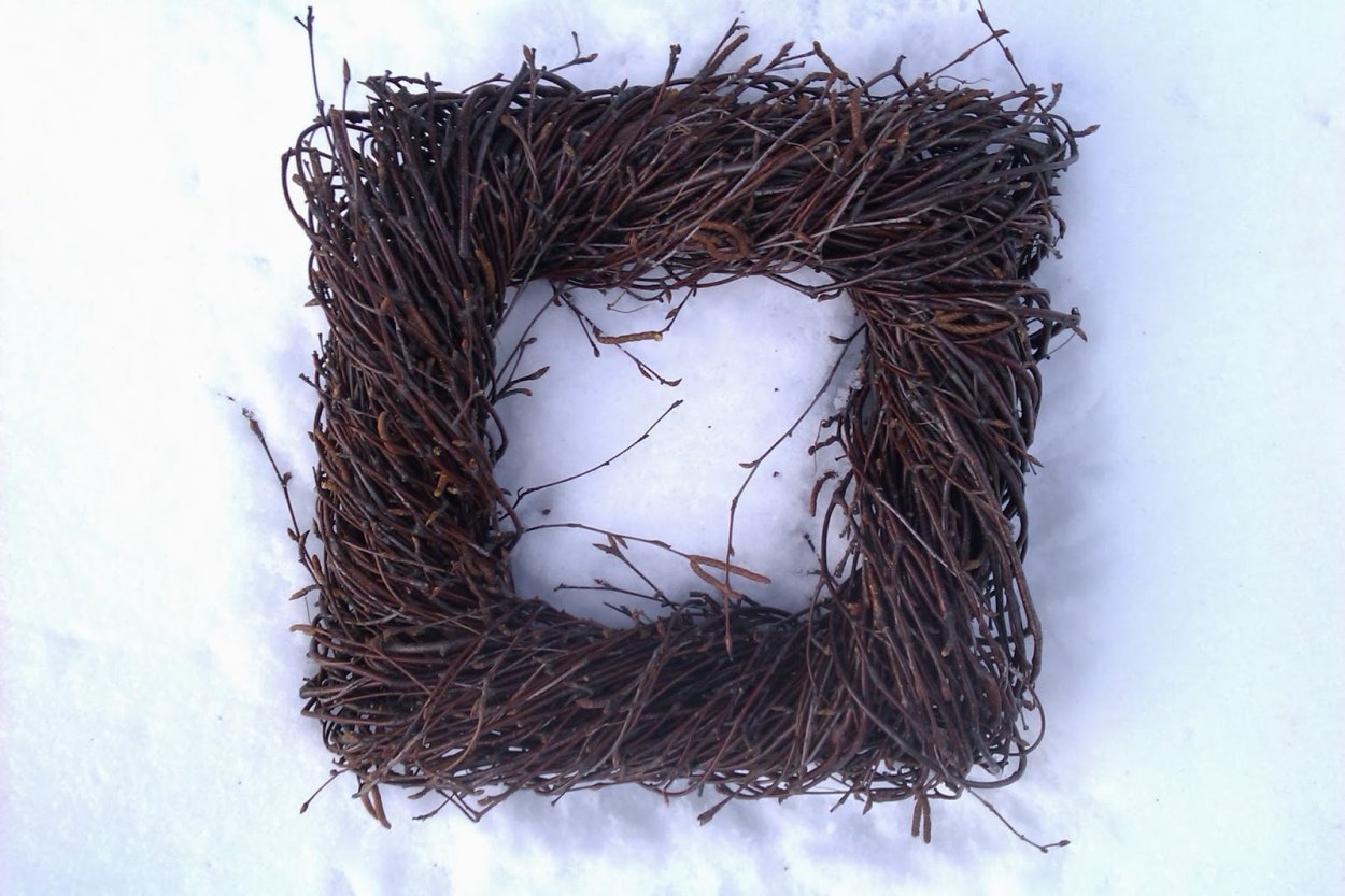 Заготовки для декоративного венка