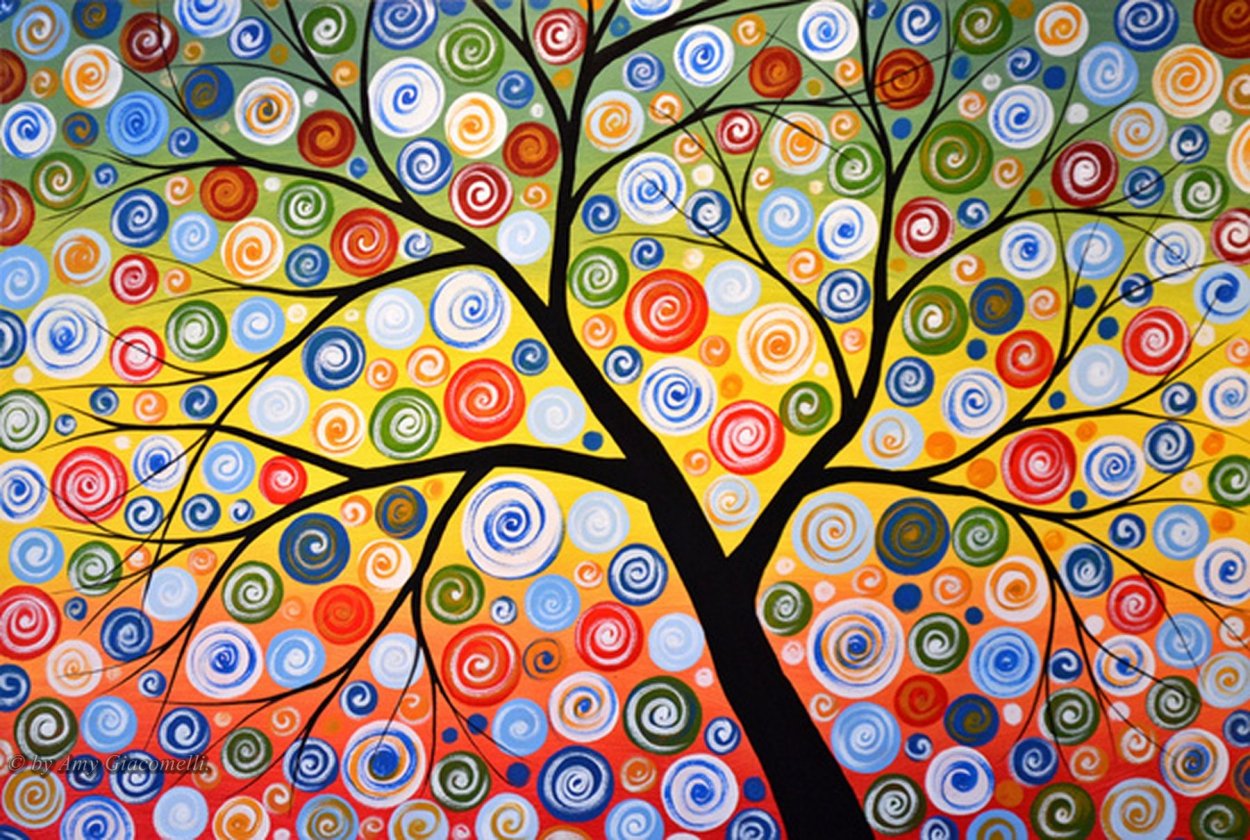 Рисование дерево дружбы