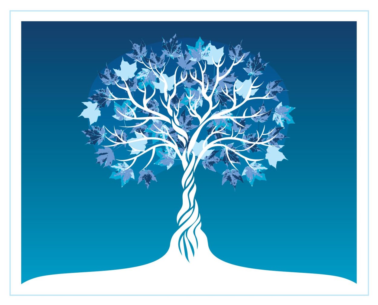 Фон дерево фиолетовое