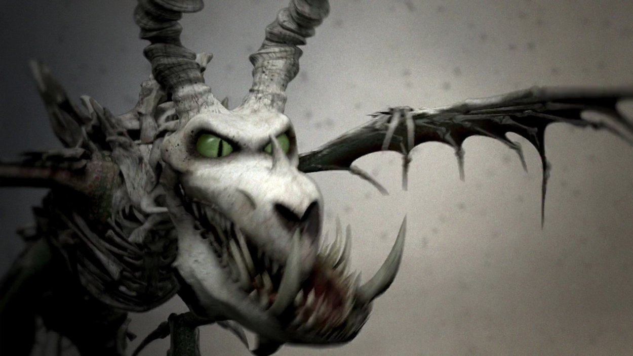 Костяной дракон как приручить дракона