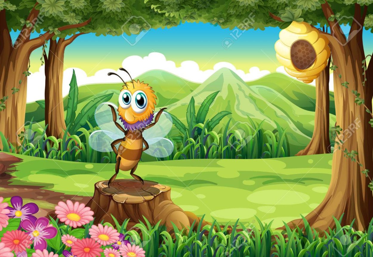 Дерево сказочное с ульем