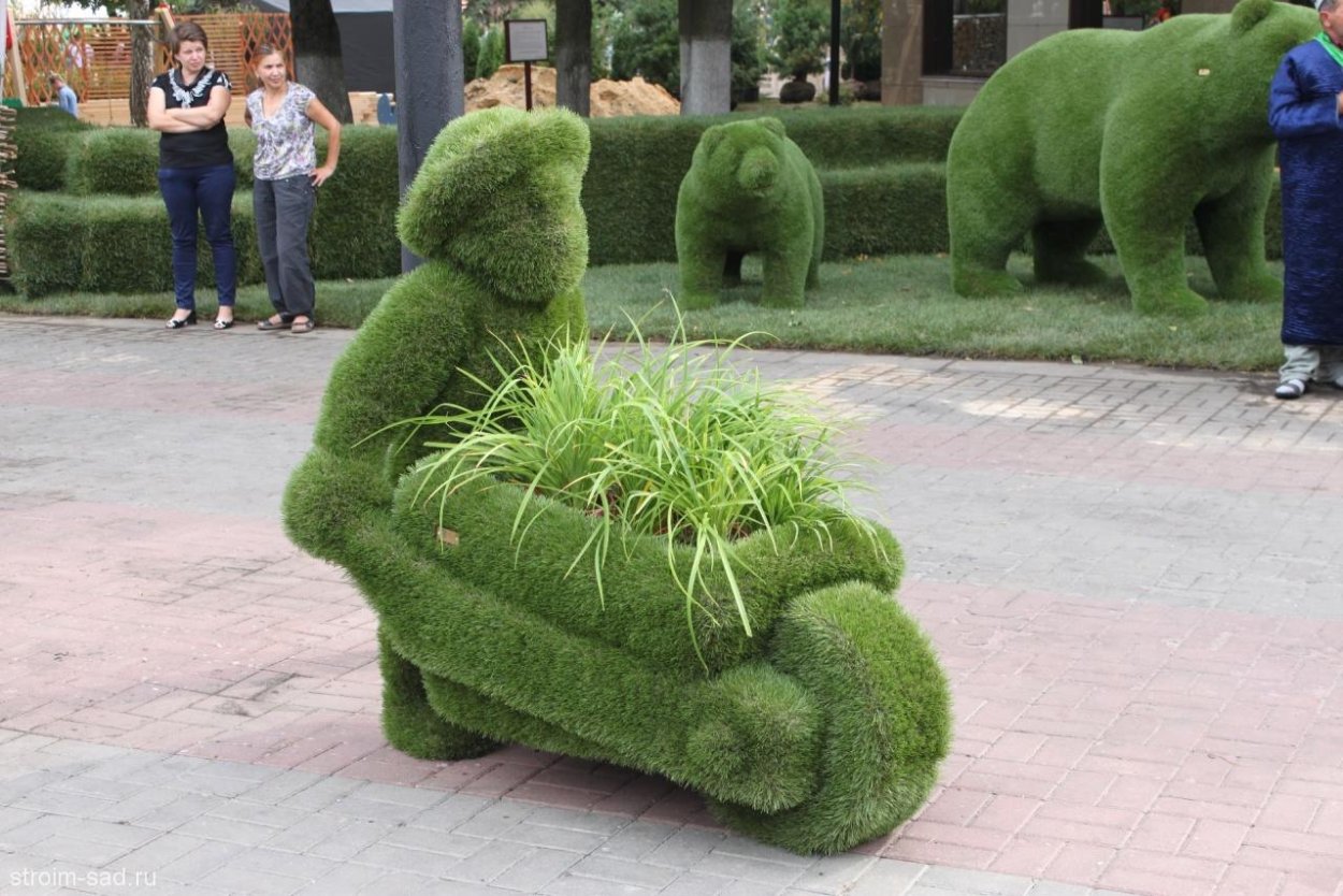 Топиарные фигуры Бачо