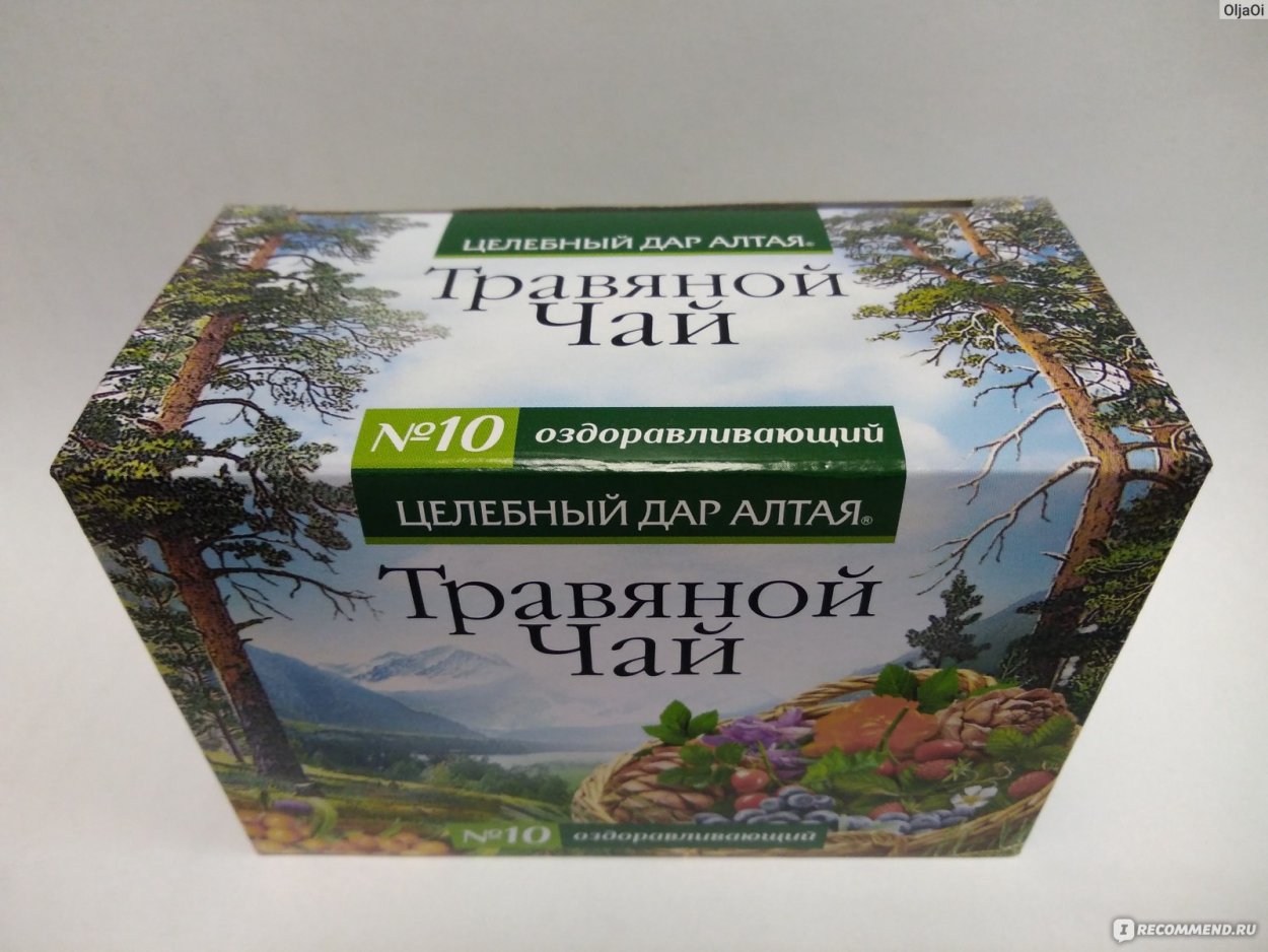 Алтайский чай дары Алтая успокающий