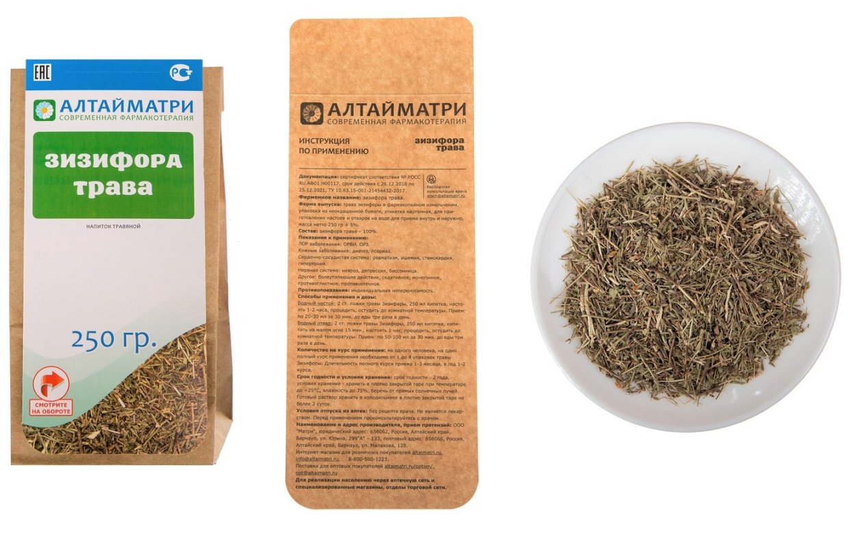 Зизифора Алтайская