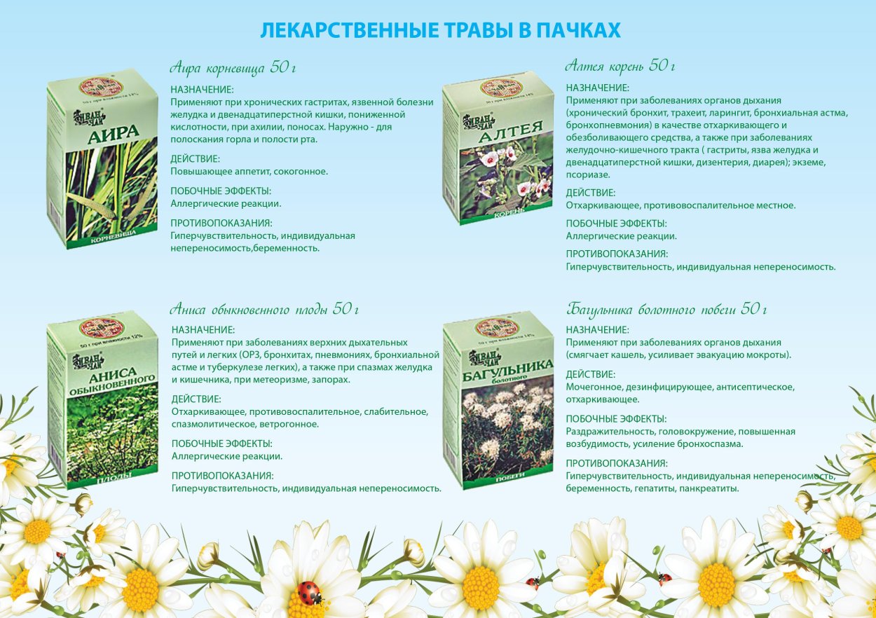 Аптечные травы