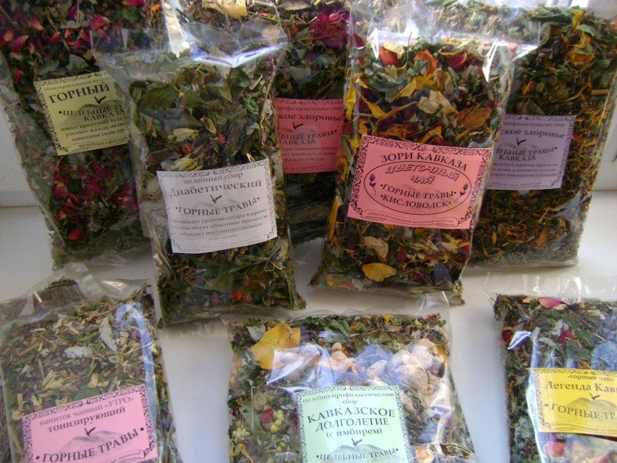 Букет лекарственных растений