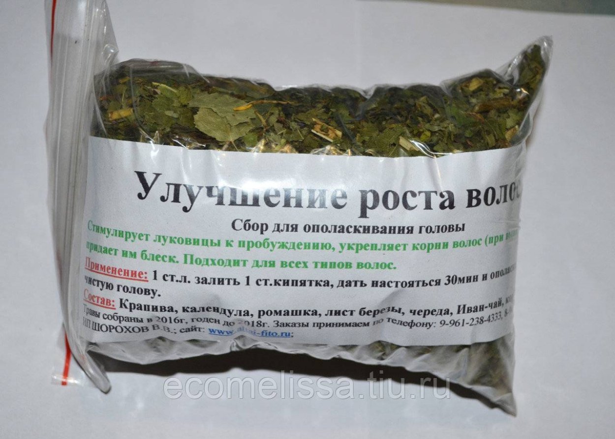 Сбор трав для волос