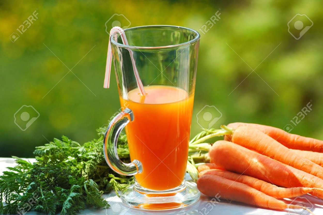 Пейте морковный сок