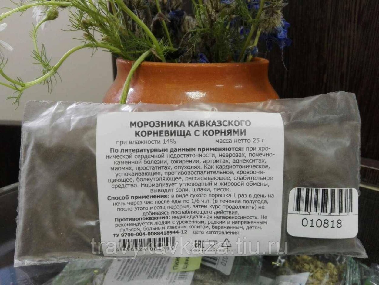 Трава морозник кавказский