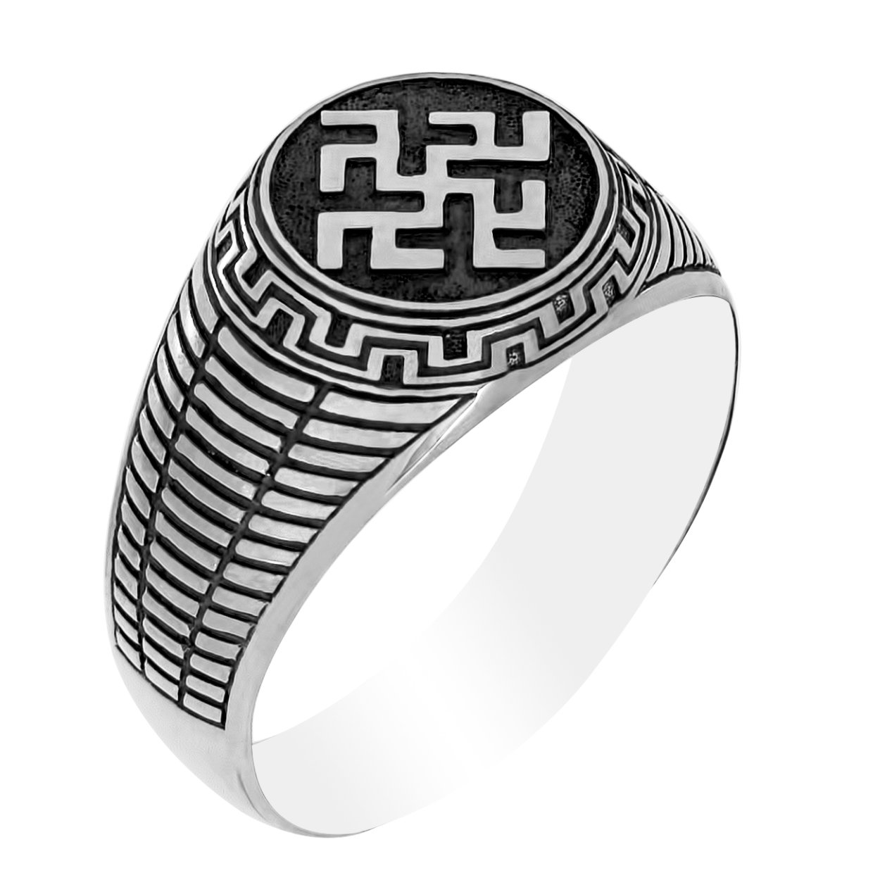 Кольцо оберег Одолень трава