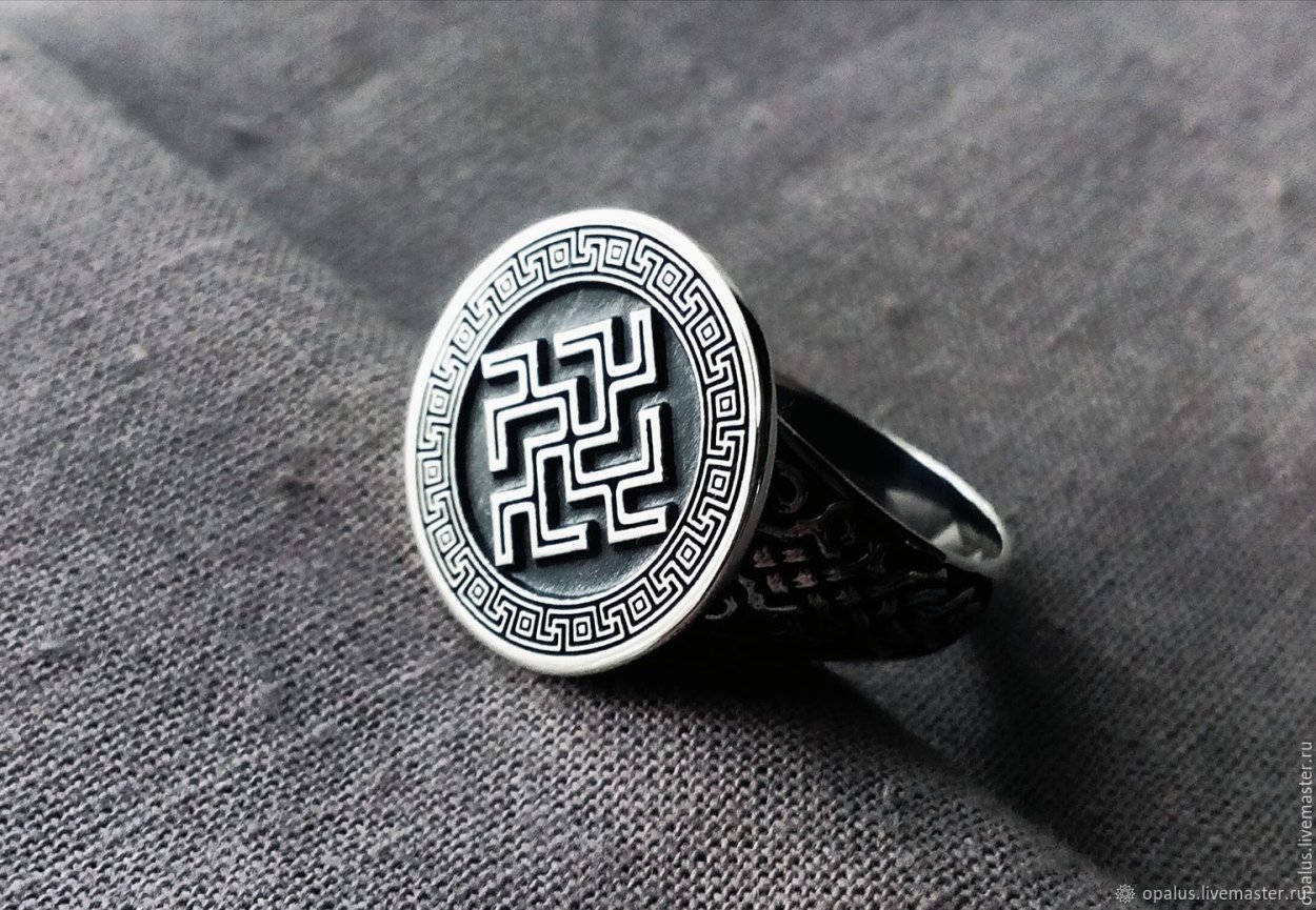 Славянская свастика Одолень трава