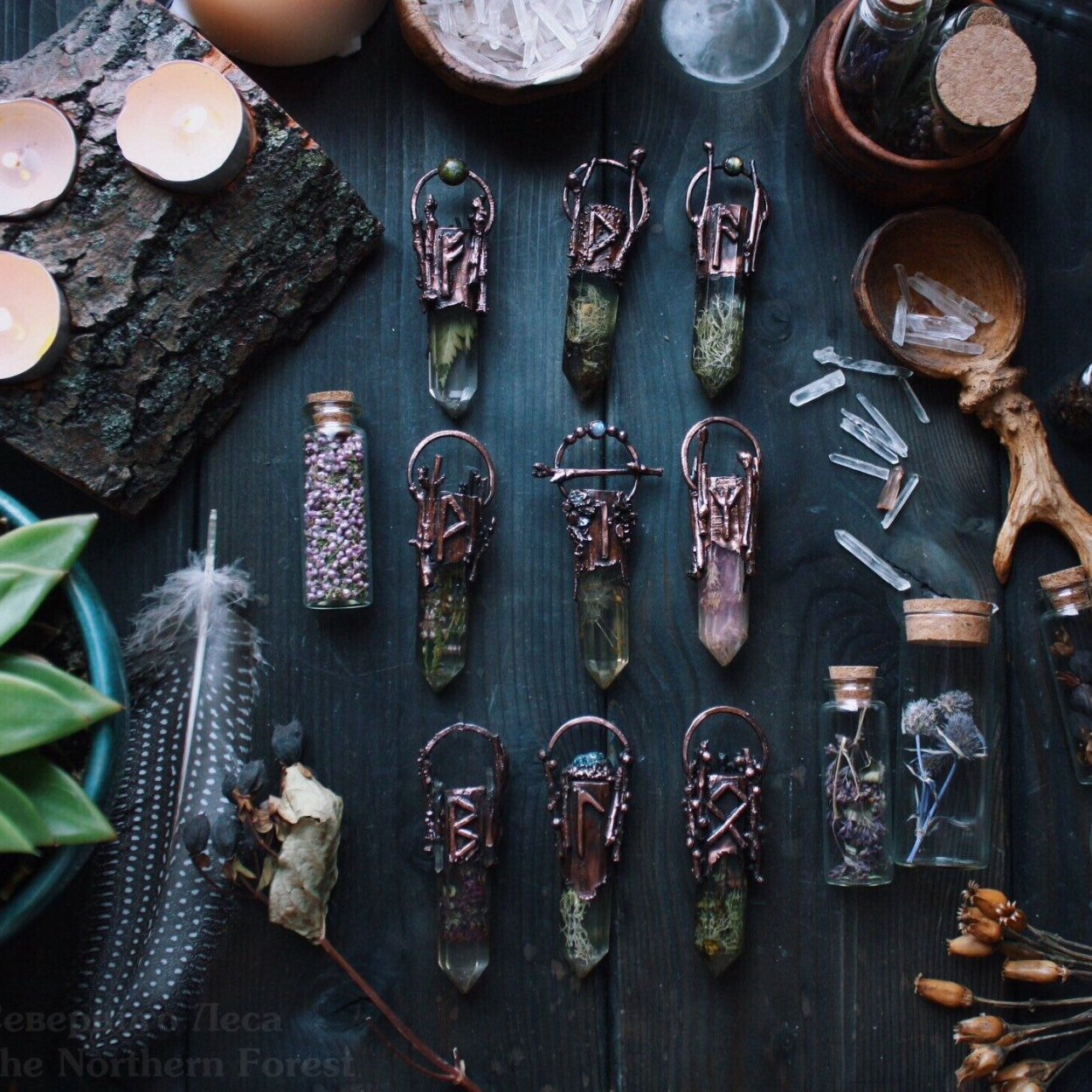 Украшения в стиле ведьм