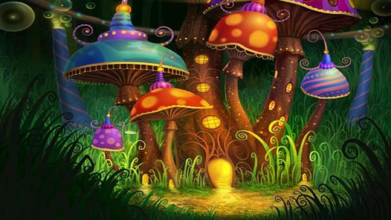 Эстетика еда грибы