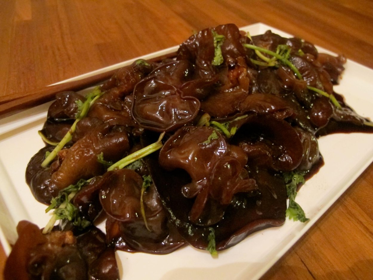 Грибы в китайской кухне