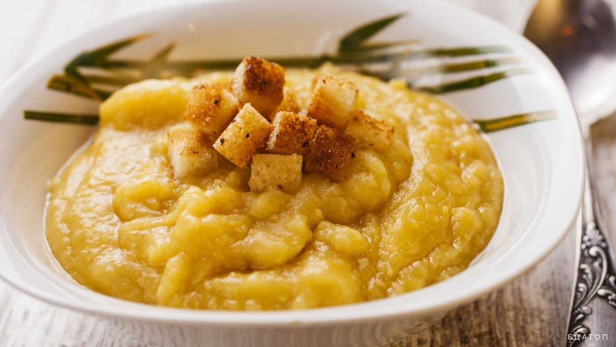 Гороховая каша с тушенкой