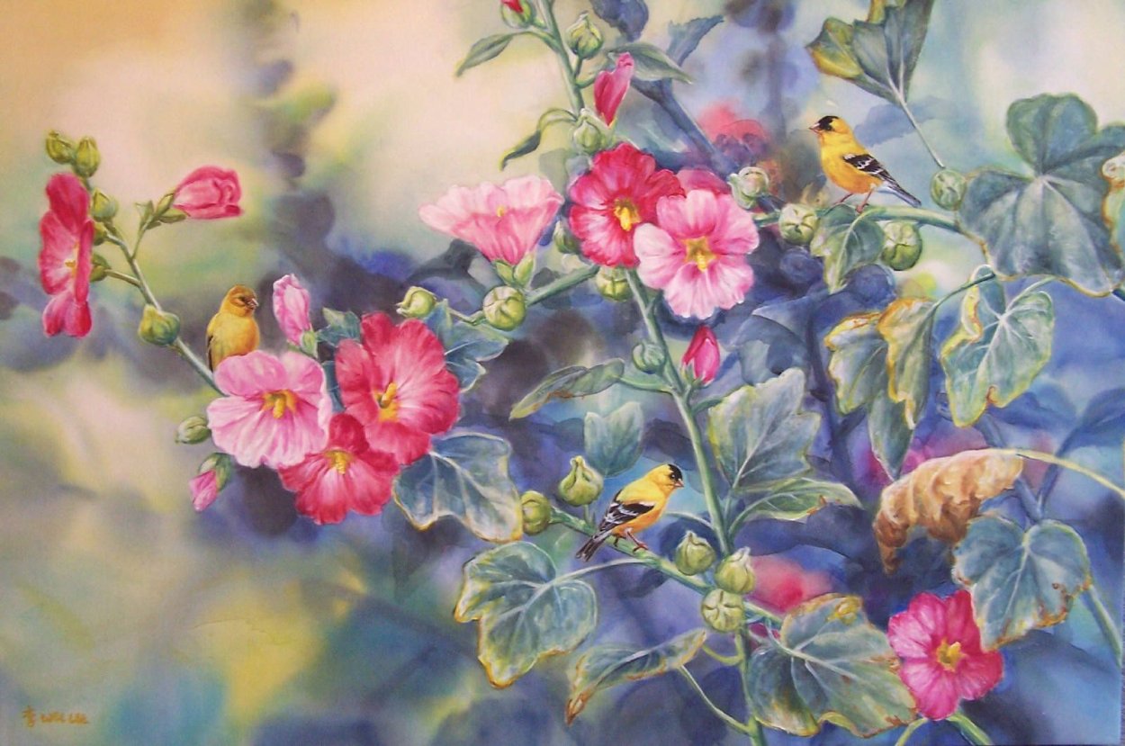 Мальва батик