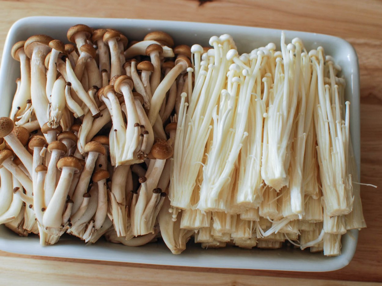 Грибы Эноки Корея